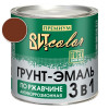 Грунт-эмаль по ржавчине 3 в 1 красно-коричневая ВИТ color 2.6 кг
