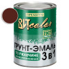 Грунт-эмаль по ржавчине 3 в 1 шоколад  ВИТ color 0.8 кг