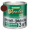 Грунт-эмаль по ржавчине 3 в 1 шоколад  ВИТ color 2.6 кг