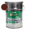 Грунт-эмаль по ржавчине 3 в 1 шоколад  ВИТ color 5 кг