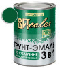 Грунт-эмаль по ржавчине 3 в 1 темно-зеленая ВИТ color 0.8 кг