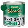 Грунт-эмаль по ржавчине 3 в 1 темно-зеленая ВИТ color 2.6 кг