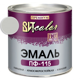 Эмаль серая ПФ 115 ГОСТ ВИТ color 2.6 кг