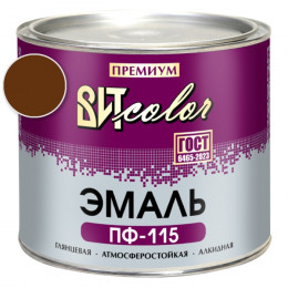 Эмаль шоколад ПФ 115 ГОСТ ВИТ color 1.8 кг