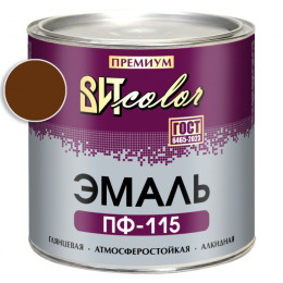 Эмаль шоколад ПФ 115 ГОСТ ВИТ color 2.6 кг