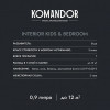 Краска для спален и детских Komandor INTERIOR KIDS&BEDROOM база A 0.9 кг