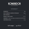 Краска для стен и потолков Komandor INTERIOR 7 база A 0.9 кг