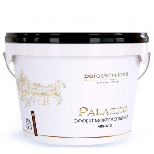 Декоративное покрытие с эффектом мокрого шелка PARADE Palazzo 2.5 л