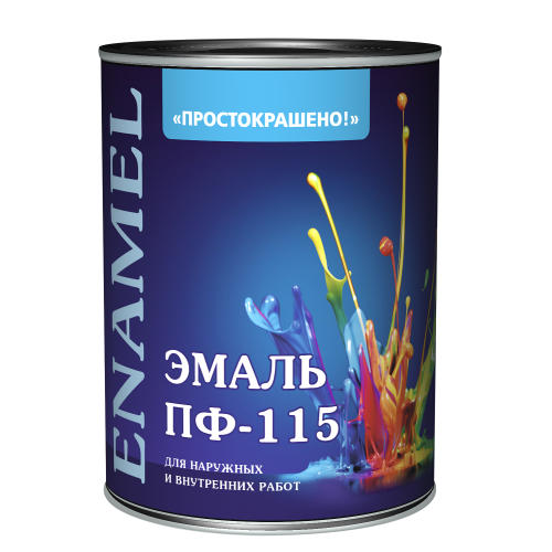 Эмаль ПФ-115 Универсальная алкидная Простокрашено бежевая 2,7 кг