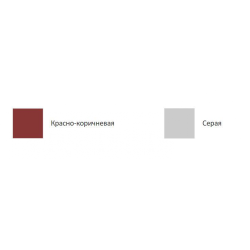 Грунт ГФ-021 по металлу и дереву алкидный Простокрашено красно-коричневый 2,5 кг