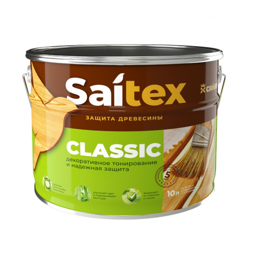 Деревозащитный состав Сайвер Saitex Classic Дуб 10кг
