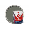Эмаль алкидная атмосферостойкая Faktor ПФ-115  серая 0.8 кг