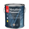 Краска по ржавчине 3 в 1 Tikkurila Metallista Hammer молотковая глянц серебристый 2,3 л
