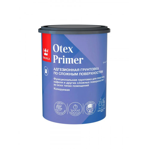 Грунтовка адгезионная Tikkurila Otex Primer база А 0.9 л