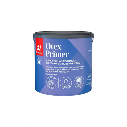 Грунтовка адгезионная Tikkurila Otex Primer база А 2.7 л
