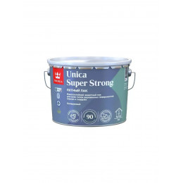 Лак универсальный Tikkurila Unica Super Strong EP износостойкий высокоглянцевый 9 л